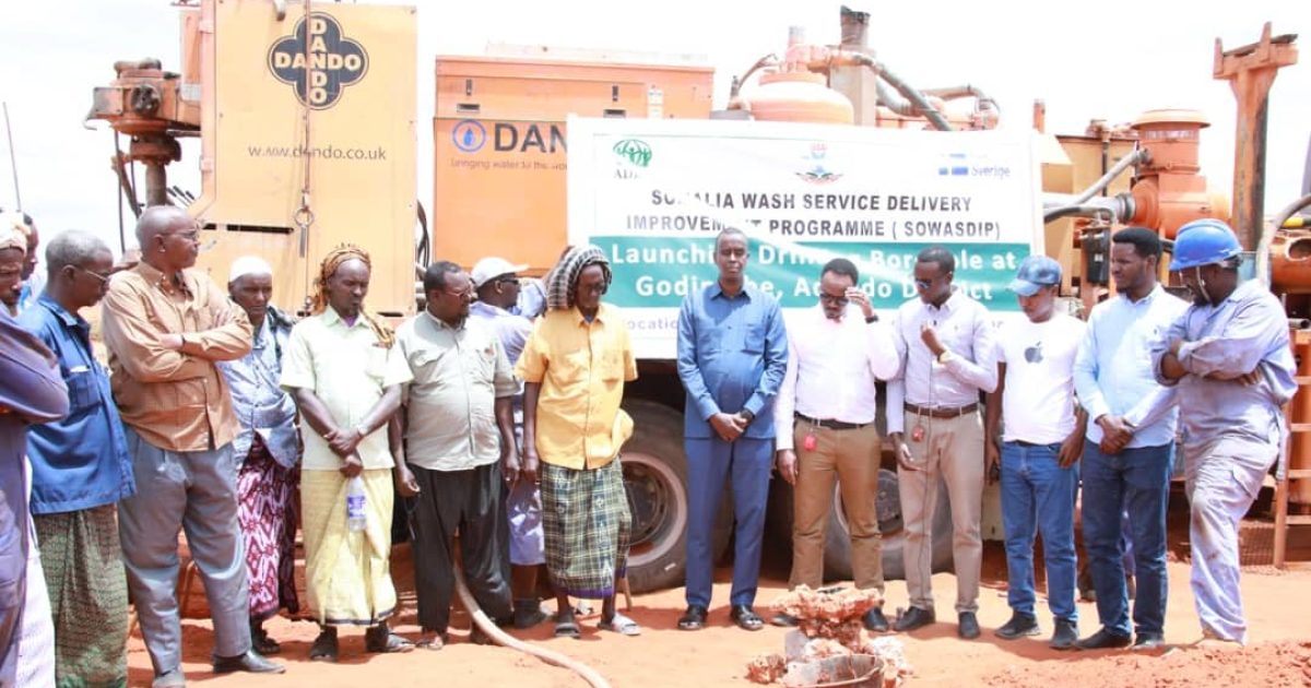 Galmudug oo Ceel biyood ka hirgelineysa deegaanka Godinlabe.