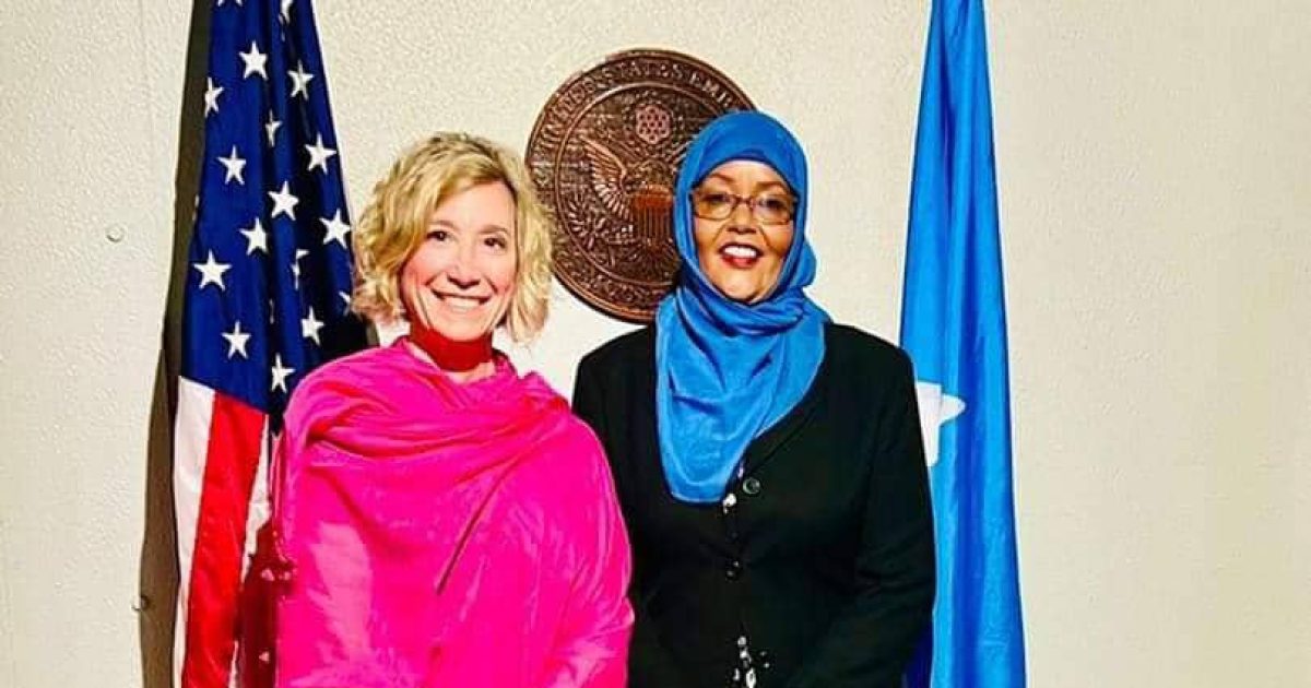 Guddoomiye ku-xigeenka 1aad Golaha Shacabka BFS oo kulan la qadaatay Carla Benini