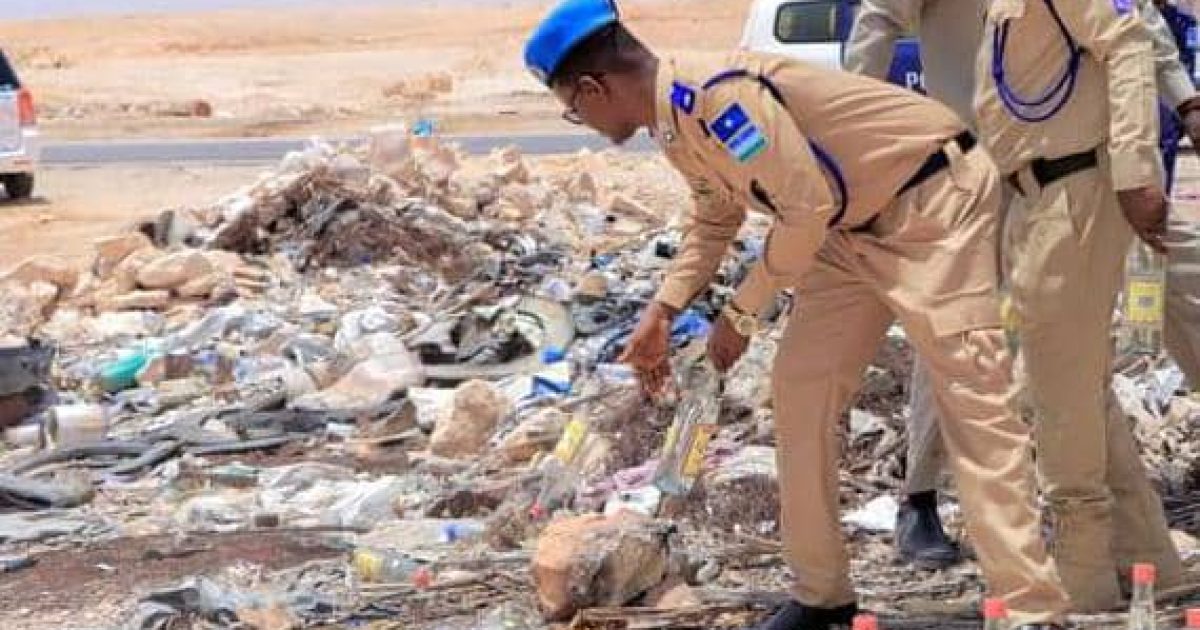 Ciidanka Booliska Gobolka Bari Oo Gubay Maandooriyeyaal