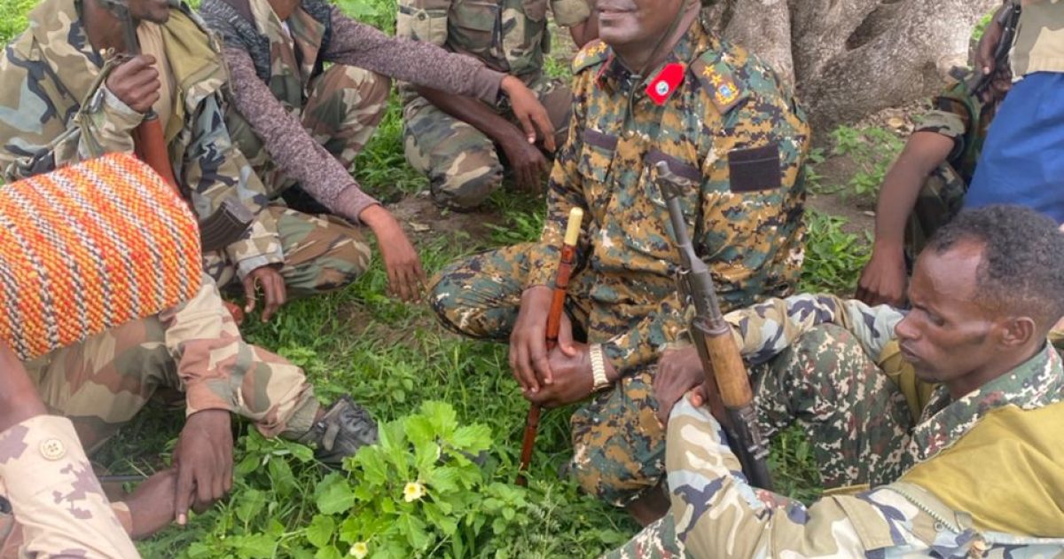 Sawirro: Xoogga dalka oo argagixisada ka xoreeyey deegaano hoos taga Baraawe