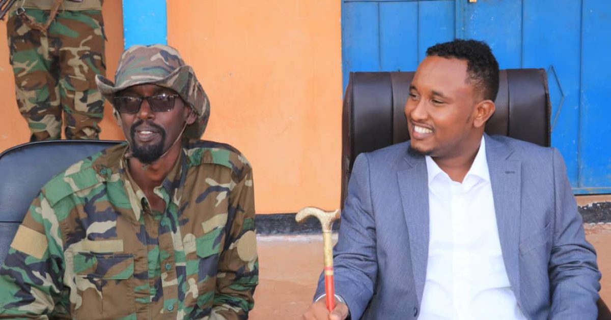 Guddoomiyaha Cusub Ee Degmada Matabaan Oo Si Diiran Loogu Soo Dhaweeyay Xarunta Degmada