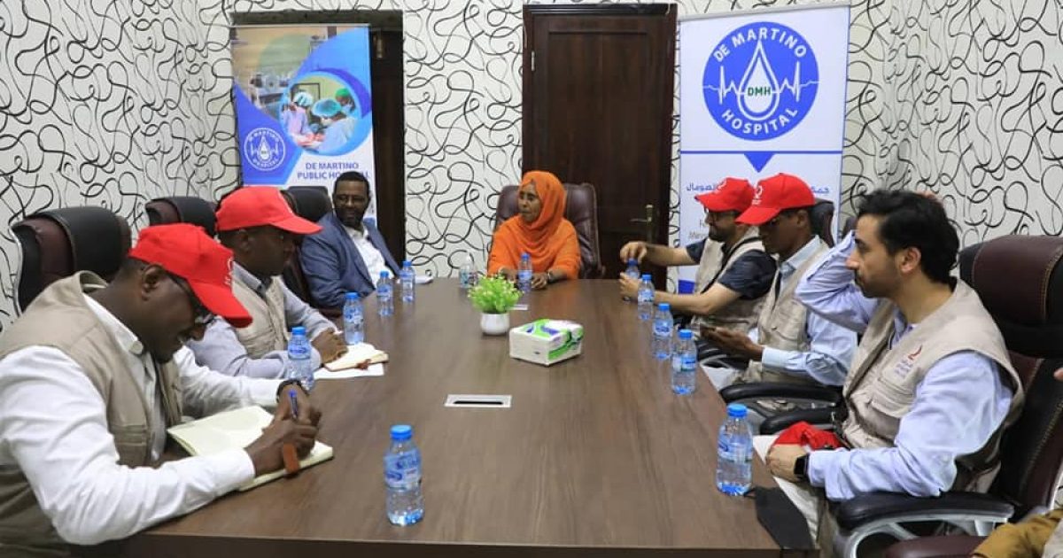 Wasiirka Wasaarada Caafimaadka XFS oo kulan la qaadatay Wafdi ka socday Hay’adda Qatar Charity