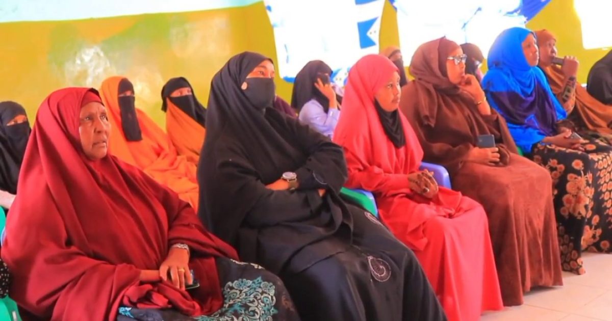 Haweenka Gobalka Mudug Oo Baaq U Diray Bulshada Soomaaliyeed “SAWIRRO”
