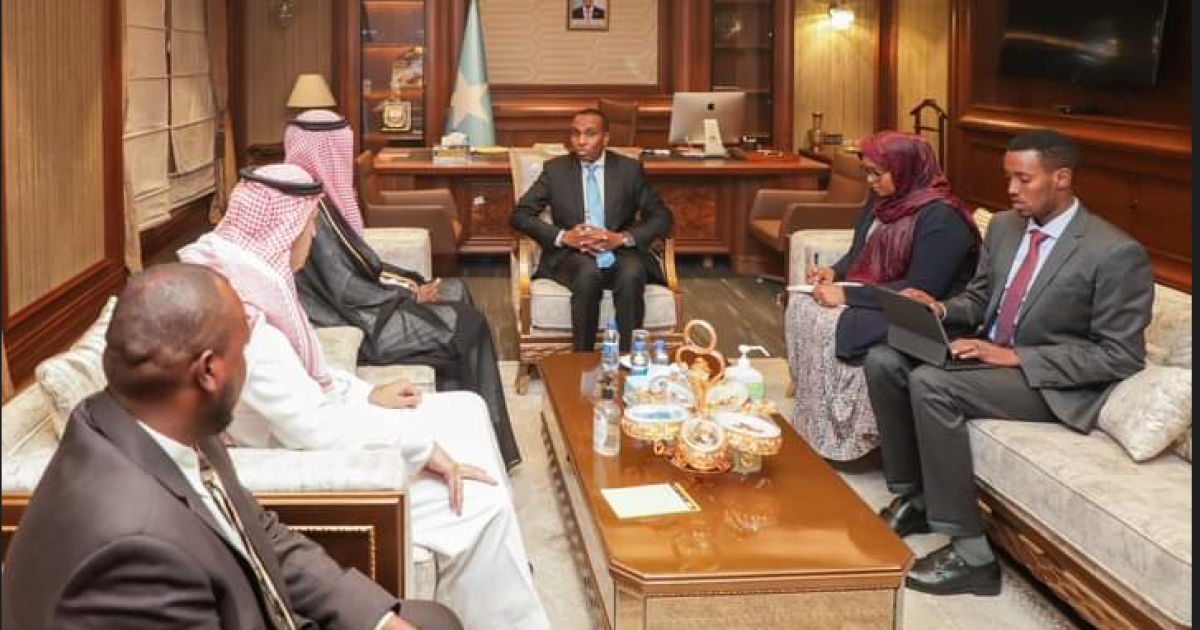 Ra’iisul Wasaare Xamse  oo la kulmay danjiraha Sacuudi u fadhiya Soomaaliya