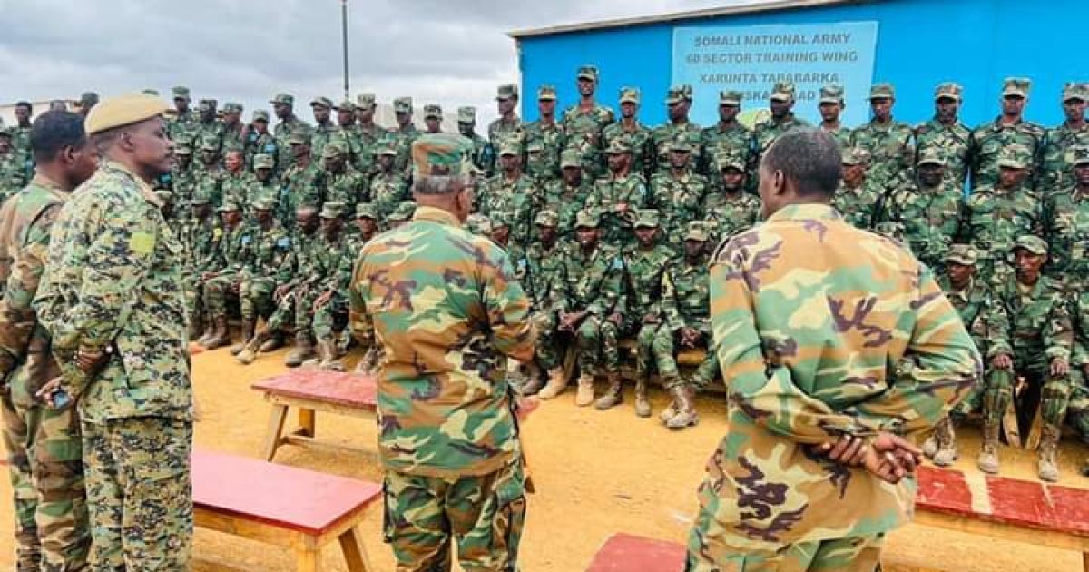 Cutubyo ka tirsan Ciidanka Xoogga oo tababar loo soo xiray