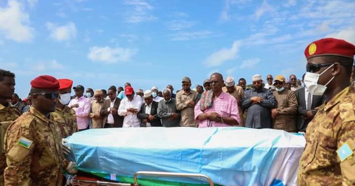 Mas’uuliyiin ka socotay XFS oo ka qeyb galay aaska marxuum Maxamed Warsame Darwiish