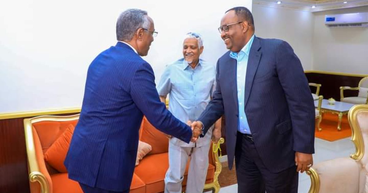 Deni oo madaxtooyada ku soodhaweeyay wafdi ka socda Dowladda “SAWIRRO”