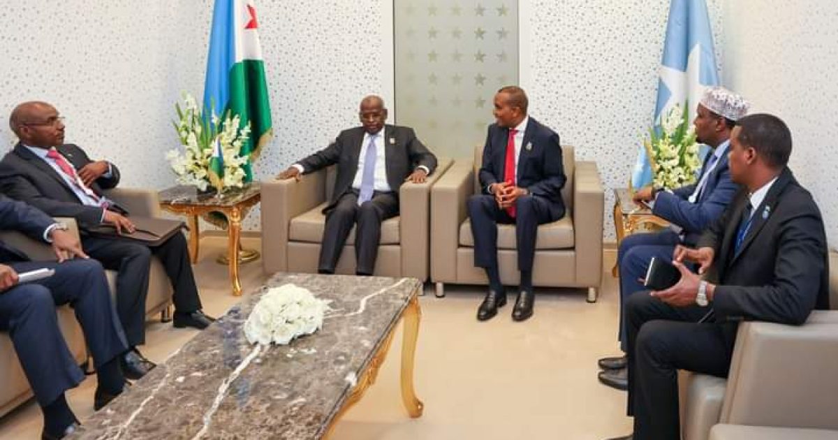 Ra’iisul Wasaare Xamse Oo La Kulmay Dhiggiisa Dalka Djibouti