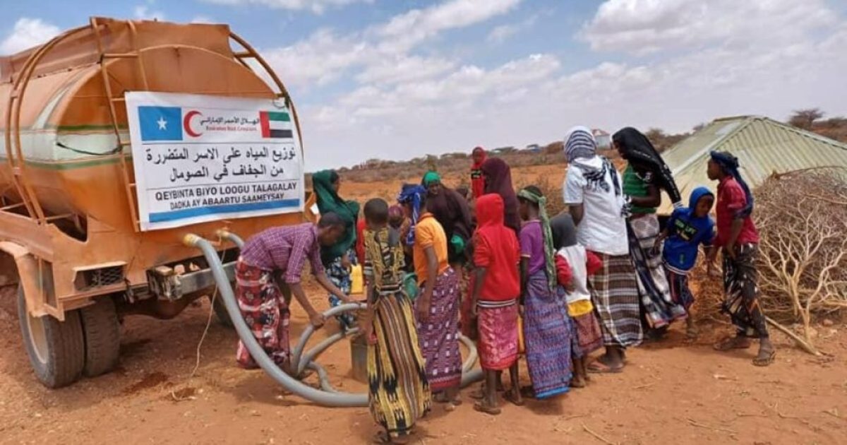 shirka looga hadlayay arrimaha abaaraha Soomaaliya oo lagu qabtay Sucuudiga