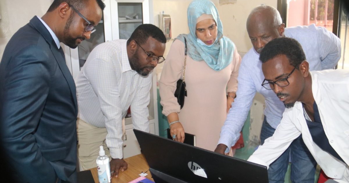 Xubno ka socday Xafiiska RW XFS oo maanta booqasho ku tagay Isbitaalka Demartino