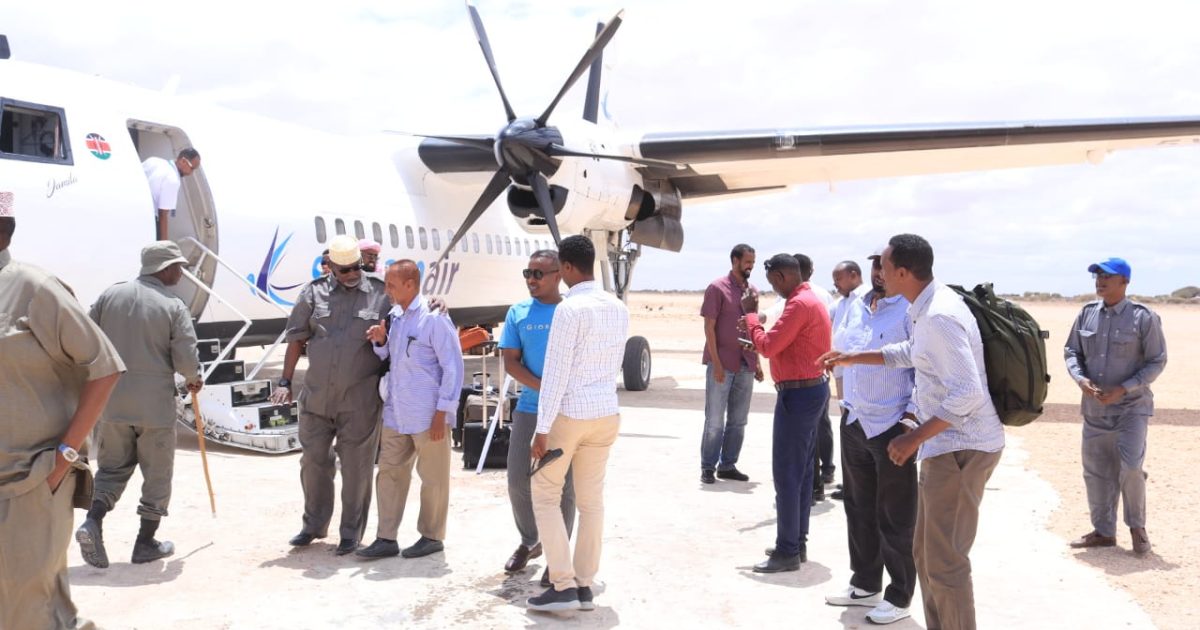 Wafdi Ka socda xiriirka kubadda cagta oo Dhuusamareeb gaaray