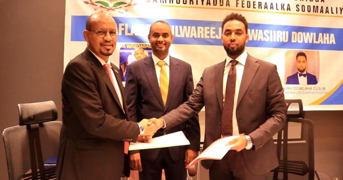 Wasiiru-dowlaha Cusub Ee Wasaaradda Gaashaandhigga Oo Xilka La Wareegay