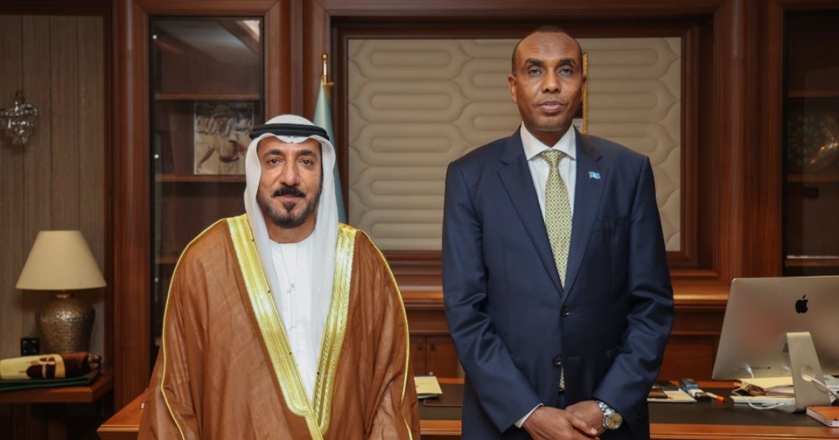 Ra’iisul Wasaare Xamse Oo Xafiiskiisa Ku Qaabilay Safiirka Dowladda Imaaraadka