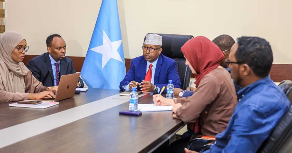 Wasiirka Arrimaha Gudaha Oo Kulan La Qaatay Xoghayaha Guud Ee Qaramada Midoobay