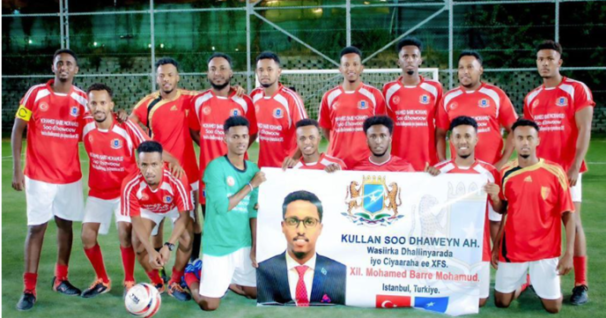 Wasiirka cusub ee dhallinyarada XFS oo lagu soo dhaweeyay dalka Turkiga