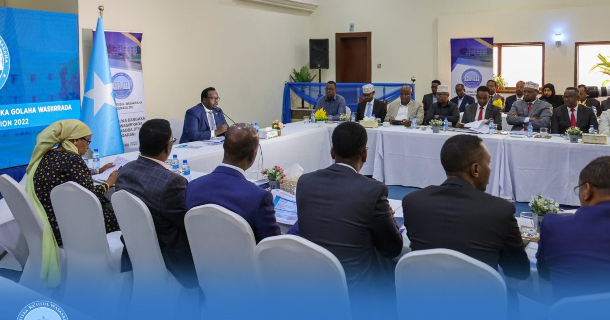 Ra’iisul Wasaare Ku-Xigeenka XFS oo furay Shirka Banbaxa Golaha Wasiirrada oo galay Maalintii labaad