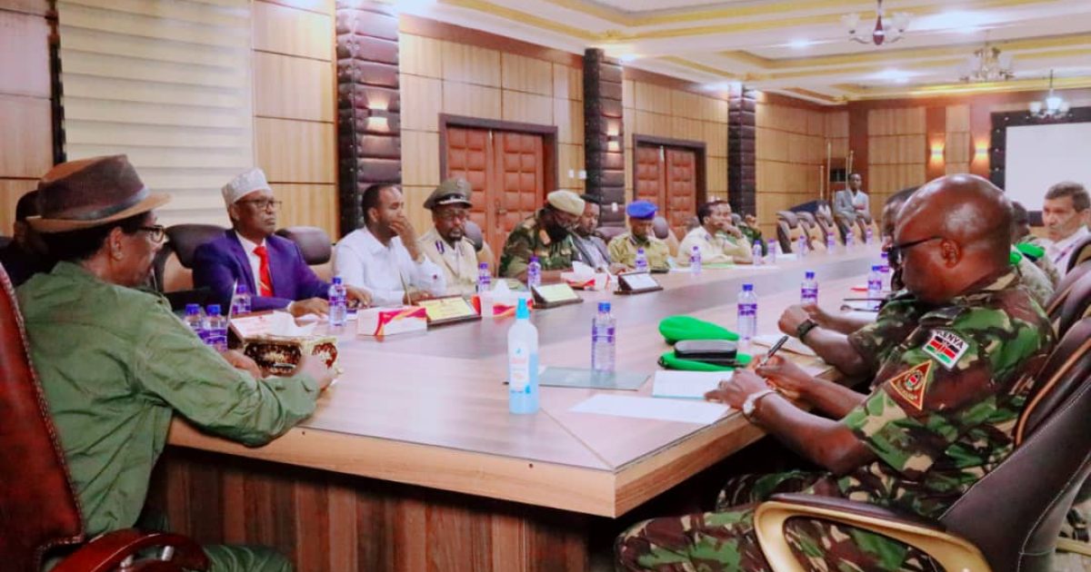 Madaxweyne Ku Xigeenka Jubbaland oo guddoomiyey Shirka Amniga Maamulkaas