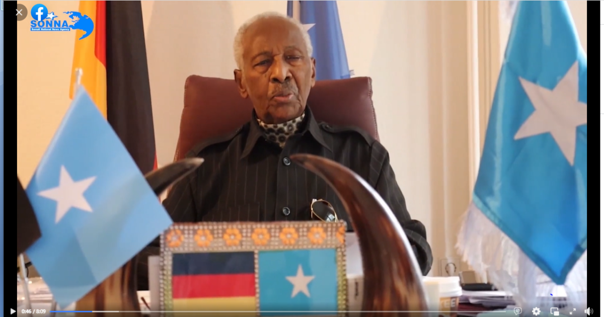 Danjiraha Soomaaliya ee Jarmalka oo ka waramay xaaladda Soomaalida dalkaas