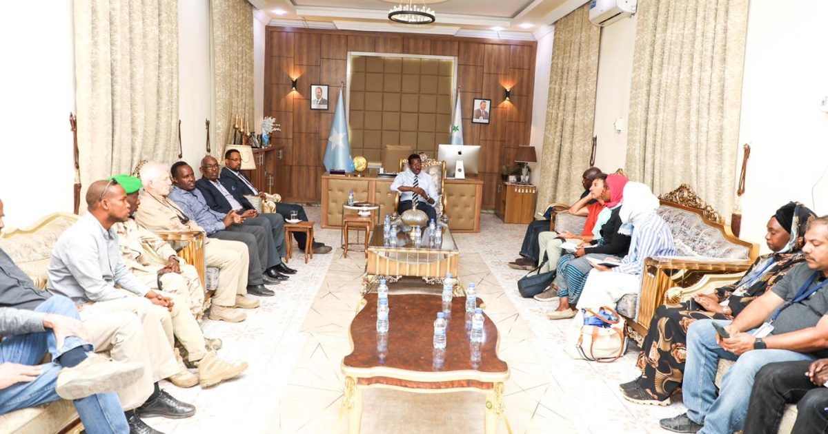 Madaxweynaha Galmudug Oo kulan La Qaatay Wafdi Ka Socday Qaramada Midoobay