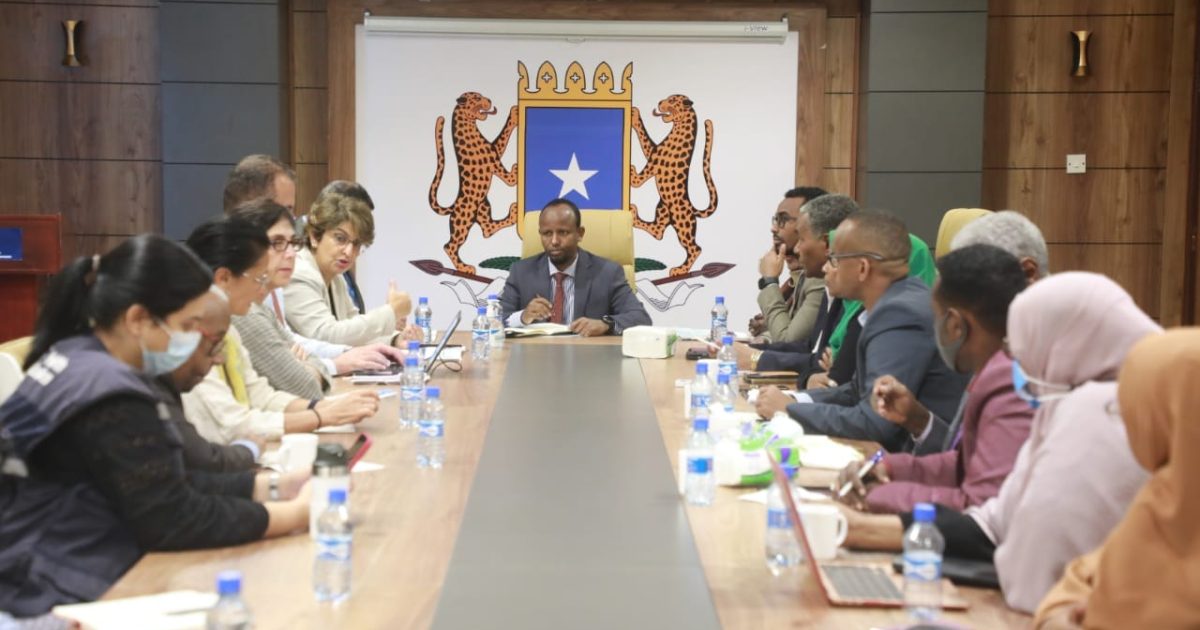 Wasiirka Caafimaadka Soomaaliya Oo Kulan La Qaatay Wafdi Ka Socday Xafiiska Hay’adda WHO