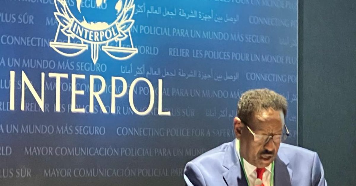 Taliyaha Ciidanka Booliska oo ka qeyb galay Shirka Booliska Caalamiga ah ee INTERPOL