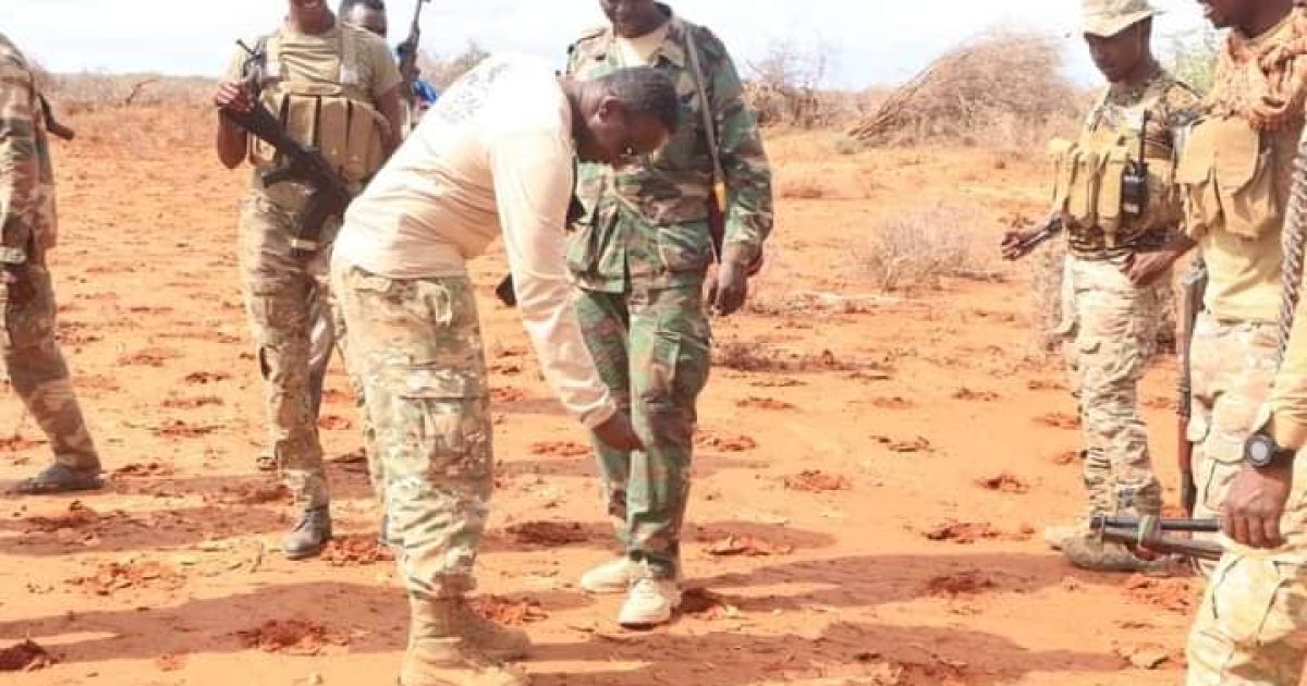 Ciidanka xoogga dalka oo caawinaya beeraleyda gobolka Hiiraan.