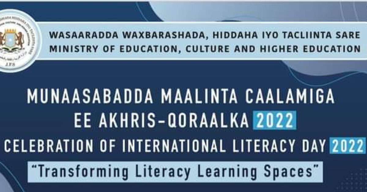 Soomaaliya oo laga xusay maalinta aqris-qoraalka aduunka