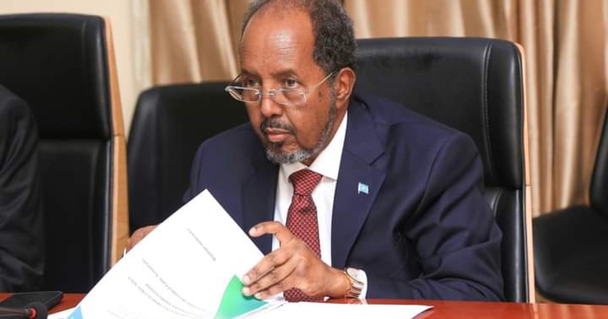 Madaxweyne Xasan Sheekh Oo Dhageystay Warbixin Ku Aadan Dhismaha Hay’adda Xisaabiyeyaasha Soomaaliyeed (SICPA)