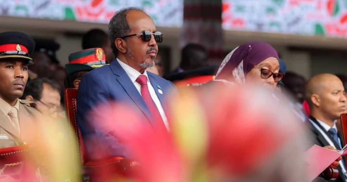 Madaxweyne Xasan Sheekh Oo Ka Qeybgalay Caleemo Saarka Madaxweyne William Ruto
