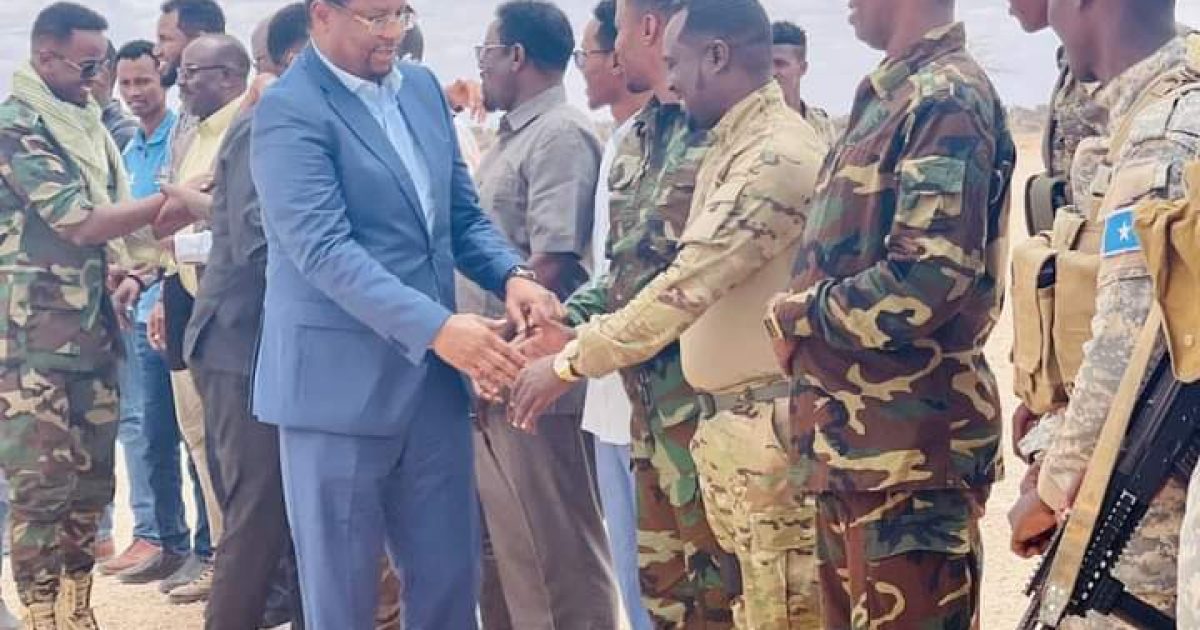 Wafdi ka socda Dowladda oo gaaray magaalada Dhuusamareeb