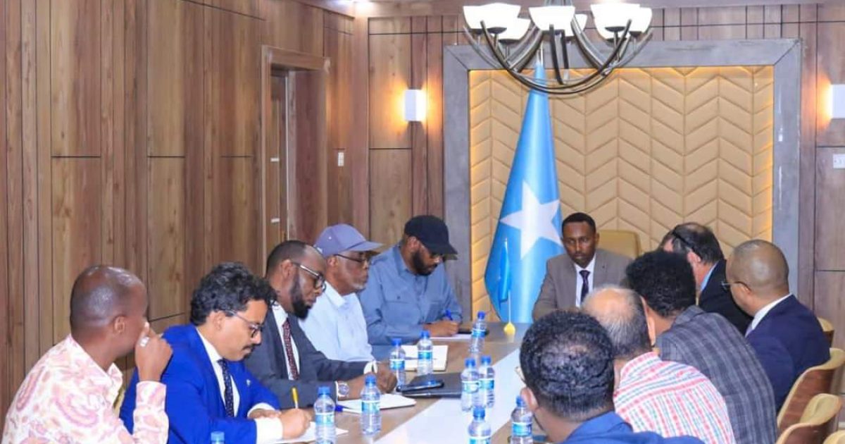 Wasiirka Beeraha Soomaaliya Oo Xafiiskiisa Ku Qaabilay Madaxa Hay’adda FAO “SAWIRRO “
