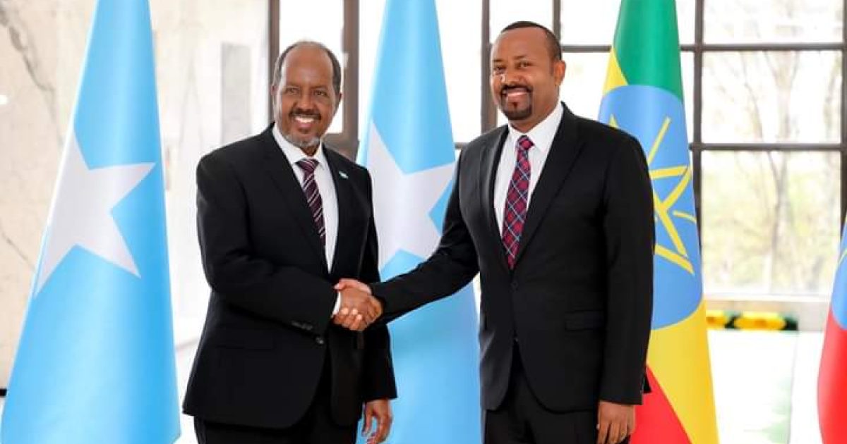 War-murtiyeed laga soo saaray kulankii Madaxweynaha JFS iyo RW Itoobiya