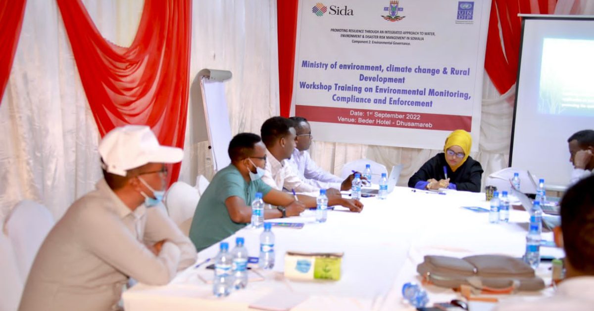 Kulan looga hadlayay isbadalka cimilada oo Dhuusamareeb lagu qabtay