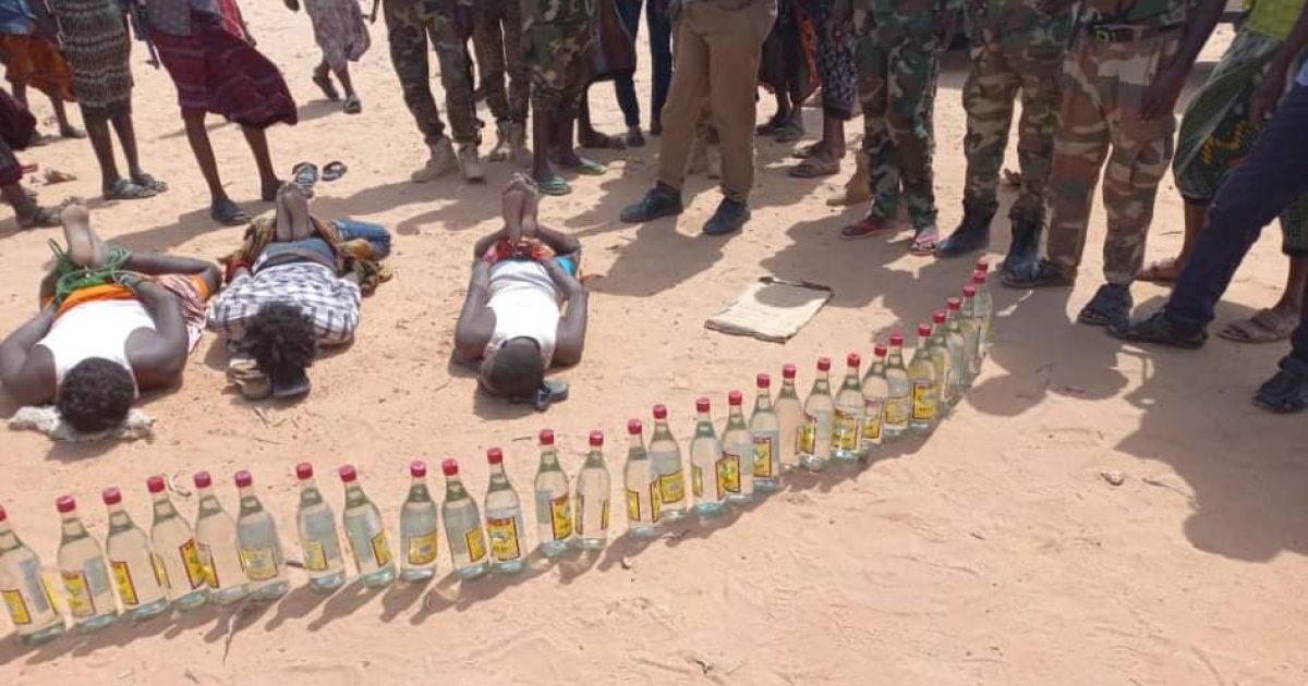 Ciidanka Xoogga G/Mudug oo gacanta kusoo dhigay maandooriyaal iyo Ragii watay