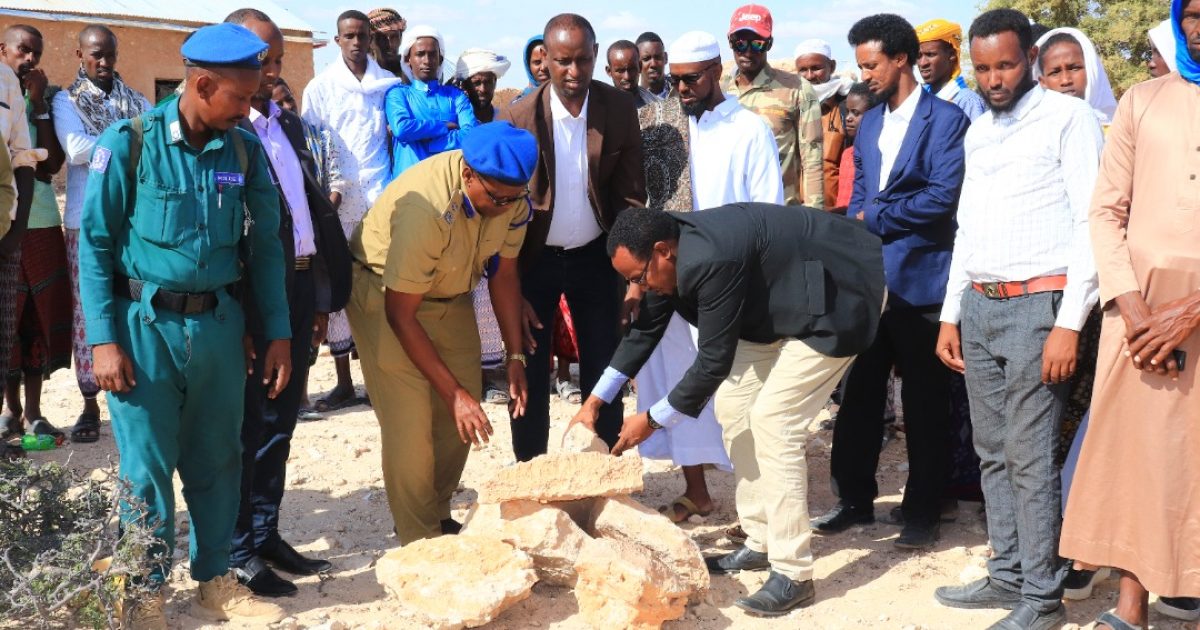 Saldhig Booliis oo laga hirgeliyay Koonfurta G/Mudug