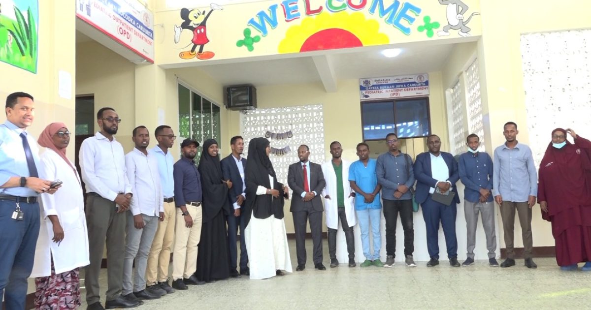 Wasiirka Caafimaadka XFS Oo  Kormeeray Isbitaalka Hooyada iyo Dhallaanka Ee Banaadir