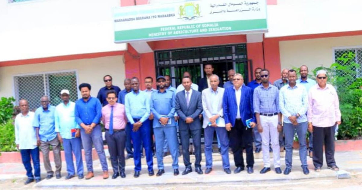 Wasiirka Beeraha XFS Oo Soo Xiray Shirka Horumarinta Wax Soo Saarka Beeraha