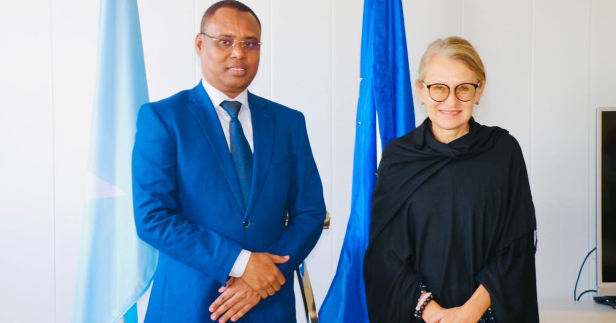 Wasiirka Ganacsiga Oo Kulan La Qaatay Safiirka Midowga Yurub Ee Soomaaliya