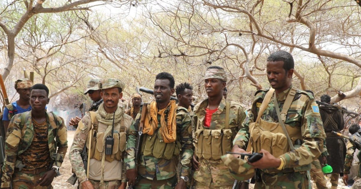 Ciidanka xoogga oo howl gallo ka dhacay Galguduud ku dilay maleeshiyaad ka tirsan Al-Shabaab (Sawirro)