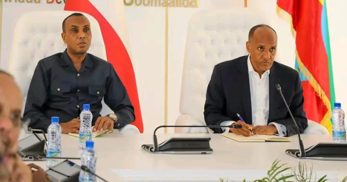 Ra’iisul Wasaare Xamse Oo Kulan La Qaatay Madaxweynaha Dowlad Deegaanka Soomaalida