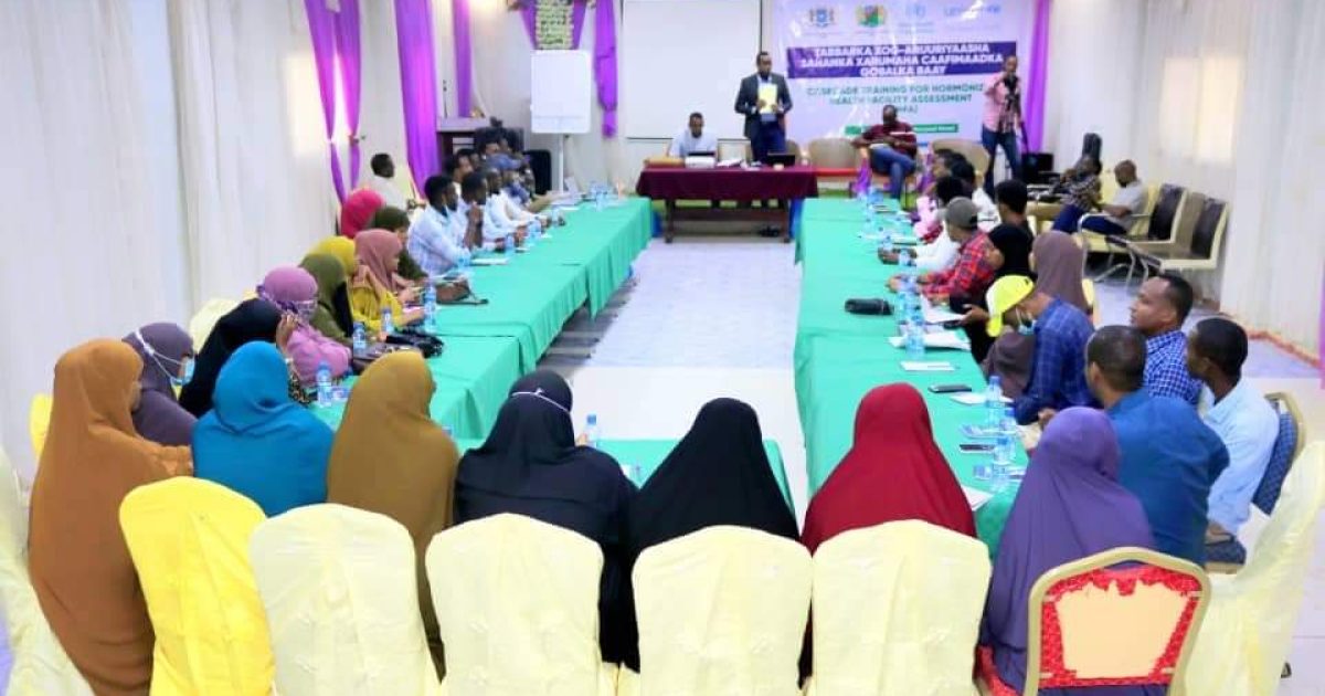 Magaalad Baydhabo Oo Laga Furay Tababar Ku Saabsan Xog arruurin Caafimaad “SAWIRRO”