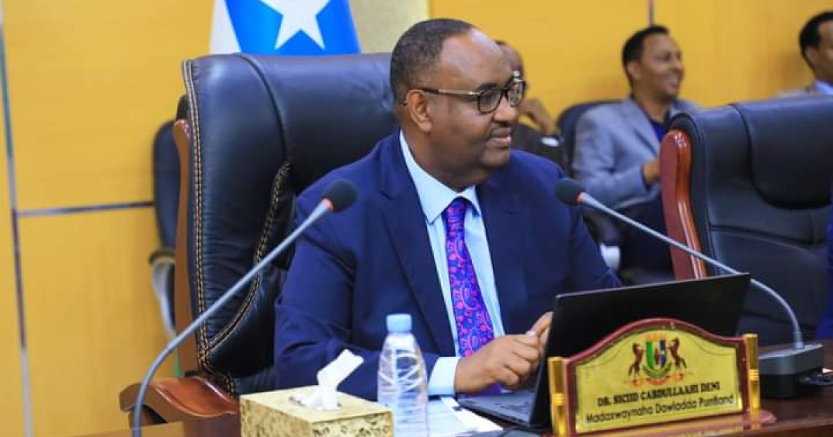 Deni oo Guddoomiyay kulanka Golaha Wasiirada Puntland
