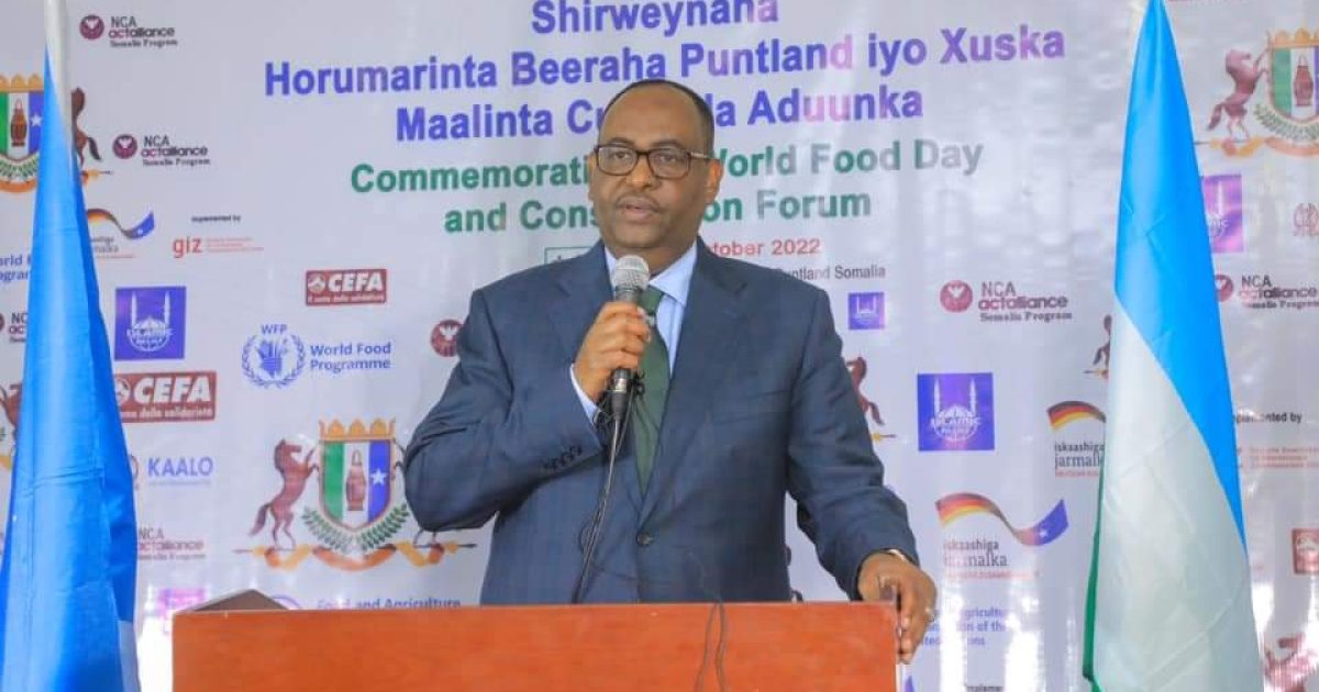 Madaxweynaha Puntland Oo Furay Shirka Horumarinta Beeraha “SAWIRRO”