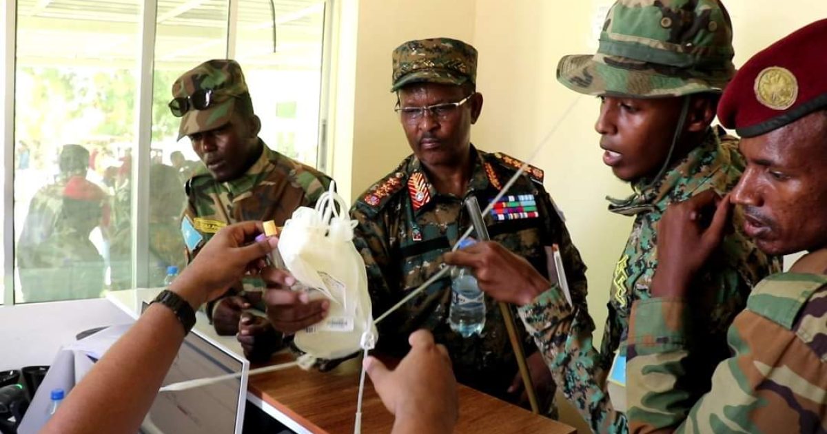 Ciidanka Xoogga Dalka Oo Ka qeyb ka Noqday Gurmadka Dhiig Shubista