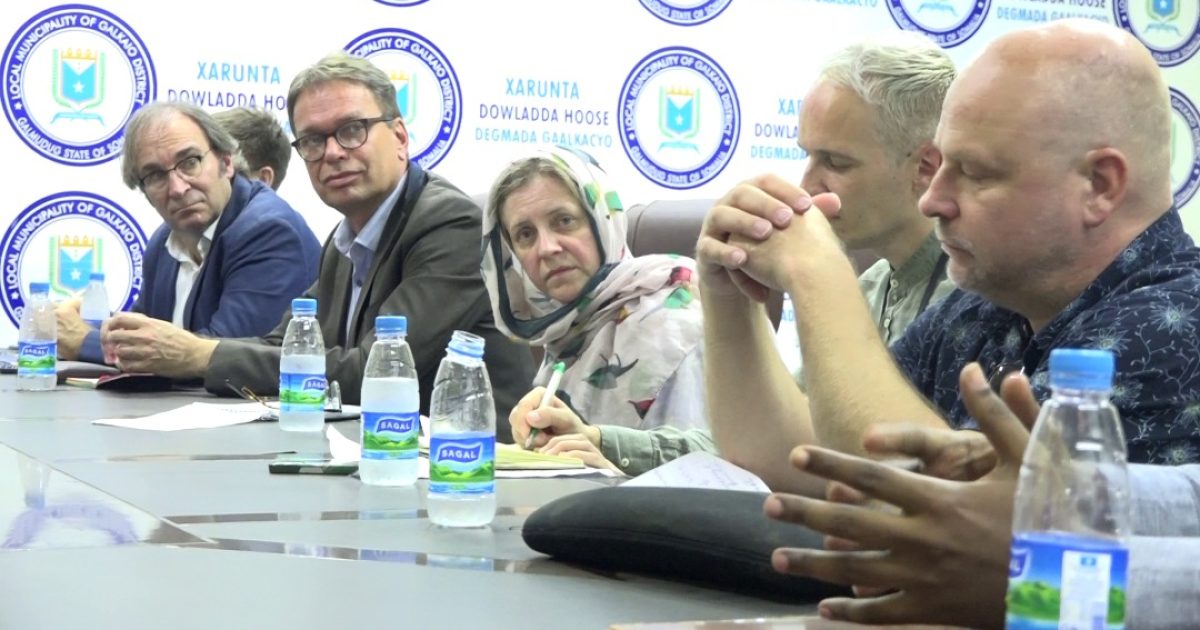 Saraakiil Ka Socotay Hay’adaha QM Oo Soo Gaaray Gaalkacyo ” SAWIRRO”