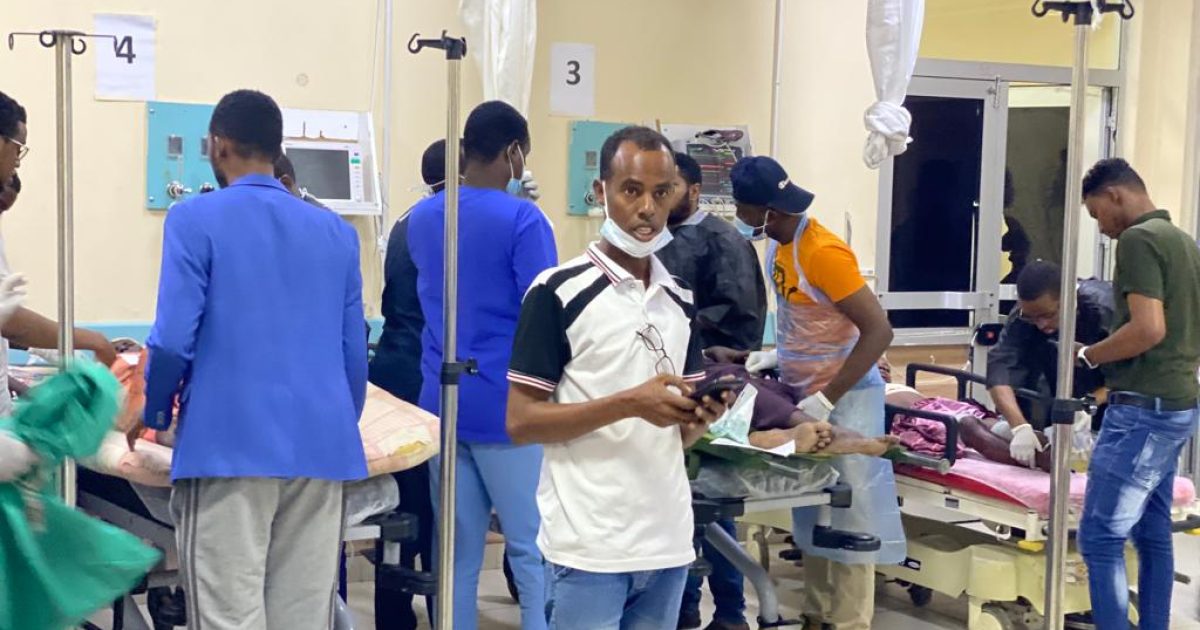 Dadkii Ku Dhaawacmay Weeraradii Argagixiso Ee Jalalaqsi iyo Buula-burte Oo La Soo Gaarsiiyay Muqdisho