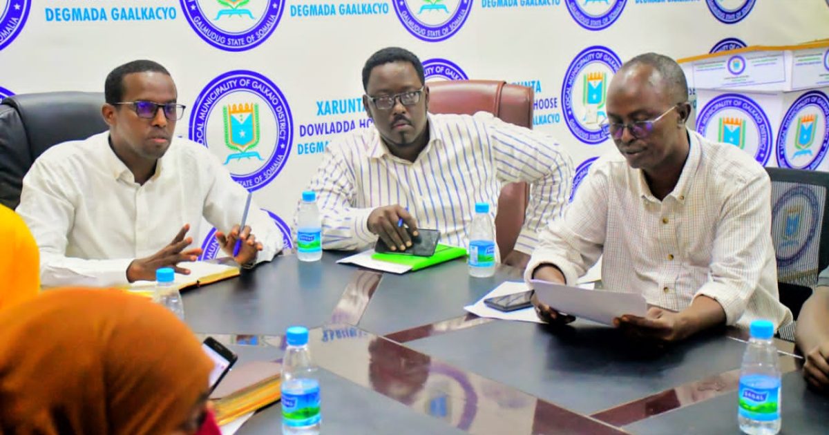 Duqa Gaalkacyo Oo Soo Xiray Kafadhii 5aad ee Golaha Deeganka “SAWIRRO”