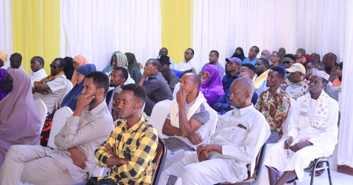 Wasiirka Arrimaha Guddaha Galmudug oo tababar muhiima daah-furay