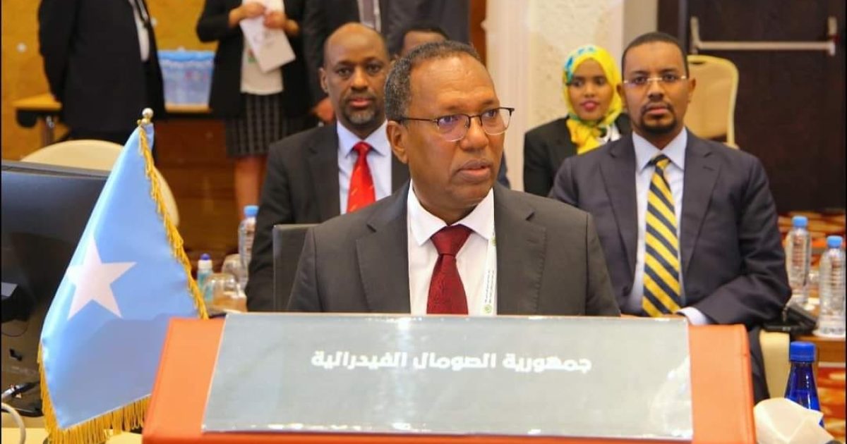 Wasiirka maaliyadda oo khud-bad ka jeediyay Shirka Wasiirada Maaliyadda Dalalka Carabta