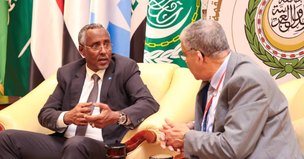 Wasiirka Arrimaha Dibadda Soomaaliya oo gaaray dalka Algeria